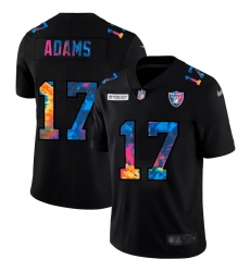 Men's Nike Las Vegas Raiders #17 Davante Adams Nike Multi-Color Black 2020 NFL Crucial Catch Vapor Untouchable Limited Jersey