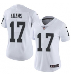 Women's Nike Las Vegas Raiders #17 Davante Adams White Stitched NFL Vapor Untouchable Limited Jersey Women's Nike Las Vegas Raiders #17 Davante Adams White Stitched NFL Vapor Untouchable Limited Jersey