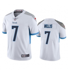 Tennessee Titans #7 Malik Willis White Vapor Untouchable Stitched Jersey