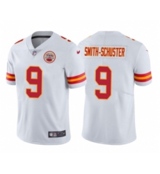 Kansas City Chiefs #9 JuJu Smith-Schuster White Vapor Limited  Stitched Jersey