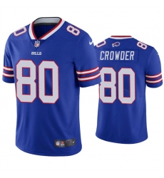 Buffalo Bills #80 Jamison Crowder Blue Vapor Untouchable Limited Stitched Jersey