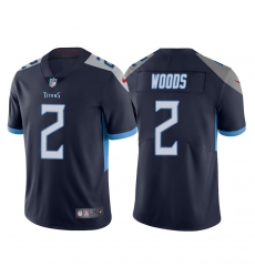 Tennessee Titans #2 Robert Woods Navy Vapor Untouchable Stitched Jersey