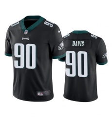 Philadelphia Eagles #90 Jordan Davis Black Vapor Untouchable Limited Stitched Jersey