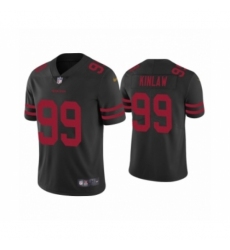Men's San Francisco 49ers #99 Javon Kinlaw 2020 Black Vapor Untouchable Limited Player Football Jersey