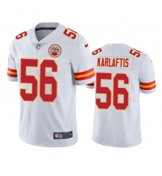 Kansas City Chiefs #56 George Karlaftis White Vapor Untouchable Limited Stitched Football Jersey