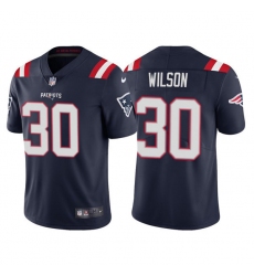 New England Patriots #30 Mack Wilson Navy Vapor Untouchable Limited Stitched Jersey