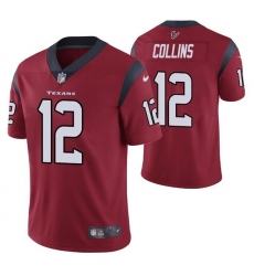 Houston Texans #12 Nico Collins Red Vapor Untouchable Limited Stitched Jersey