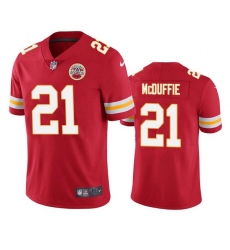 Kansas City Chiefs #21 Trent McDuffie Red Vapor Untouchable Limited Stitched Football Jersey