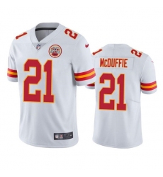 Kansas City Chiefs #21 Trent McDuffie White Vapor Untouchable Limited Stitched Football Jersey