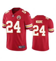 Kansas City Chiefs #24 Skyy Moore Red Vapor Untouchable Limited Stitched Football Jersey