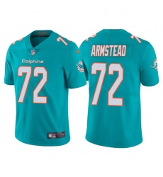 Miami Dolphins #72 Terron Armstead Aqua Vapor Untouchable Limited Stitched Football Jersey