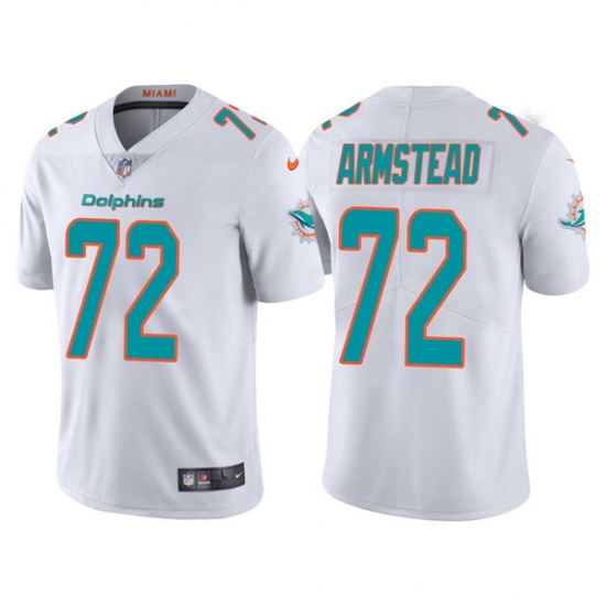 Miami Dolphins #72 Terron Armstead White Vapor Untouchable Limited Stitched Football Jersey