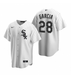 Men's Nike Chicago White Sox #28 Leury Garcia White Home Stitched Baseball Jersey Men's Nike Chicago White Sox #28 Leury Garcia White Home Stitched Baseball Jersey