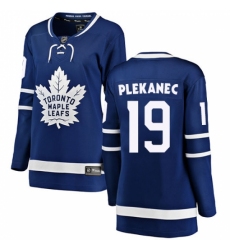 Women's Toronto Maple Leafs #19 Tomas Plekanec Authentic Royal Blue Home Fanatics Branded Breakaway NHL Jersey Women's Toronto Maple Leafs #19 Tomas Plekanec Authentic Royal Blue Home Fanatics Branded Breakaway NHL Jersey