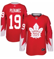 Youth Adidas Toronto Maple Leafs #19 Tomas Plekanec Authentic Red Alternate NHL Jersey Youth Adidas Toronto Maple Leafs #19 Tomas Plekanec Authentic Red Alternate NHL Jersey