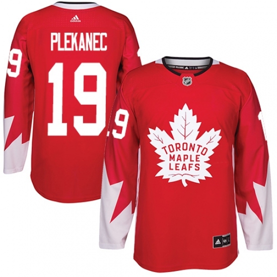 Youth Adidas Toronto Maple Leafs #19 Tomas Plekanec Authentic Red Alternate NHL Jersey Youth Adidas Toronto Maple Leafs #19 Tomas Plekanec Authentic Red Alternate NHL Jersey