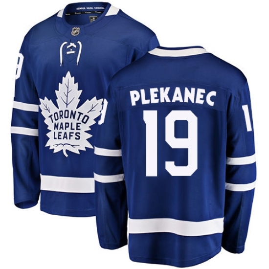 Youth Toronto Maple Leafs #19 Tomas Plekanec Authentic Royal Blue Home Fanatics Branded Breakaway NHL Jersey Youth Toronto Maple Leafs #19 Tomas Plekanec Authentic Royal Blue Home Fanatics Branded Breakaway NHL Jersey