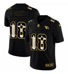 Men's Arizona Cardinals #18 A.J. Green Carbon Black Vapor Cristo Redentor Limited NFL Jersey