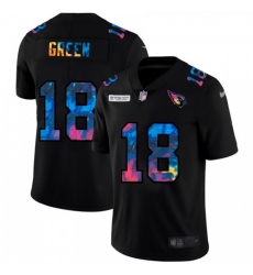 Men's Arizona Cardinals #18 A.J. Green Multi-Color Black 2020 NFL Crucial Catch Vapor Untouchable Limited Jersey