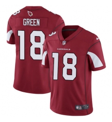 Men's Arizona Cardinals #18 A.J. Green Red Team Color Stitched NFL Vapor Untouchable Limited Jersey
