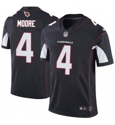 Men's Nike Arizona Cardinals #4 Rondale Moore Black Alternate Stitched NFL Vapor Untouchable Limited Jersey