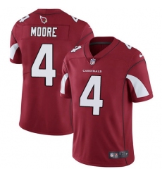 Men's Nike Arizona Cardinals #4 Rondale Moore Red Team Color Stitched NFL Vapor Untouchable Limited Jersey