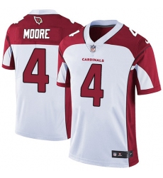 Men's Nike Arizona Cardinals #4 Rondale Moore White Stitched NFL Vapor Untouchable Limited Jersey