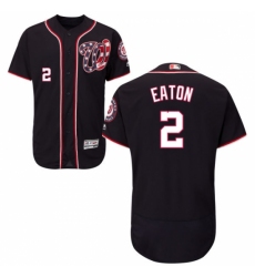 Men's Majestic Washington Nationals #2 Adam Eaton Navy Blue Flexbase Authentic Collection MLB Jersey Men's Majestic Washington Nationals #2 Adam Eaton Navy Blue Flexbase Authentic Collection MLB Jersey