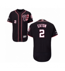 Men's Washington Nationals #2 Adam Eaton Navy Blue Alternate Flex Base Authentic Collection 2019 World Series Champions Baseball Jersey Men's Washington Nationals #2 Adam Eaton Navy Blue Alternate Flex Base Authentic Collection 2019 World Series Champions Baseball Jersey