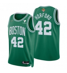 Men's Boston Celtics #42 Al Horford Green Nike 2022 NBA Finals 75th Anniversary Diamond Icon Edition Swingman Jersey