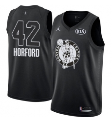 Men's Nike Boston Celtics #42 Al Horford Black NBA Jordan Swingman 2018 All-Star Game Jersey