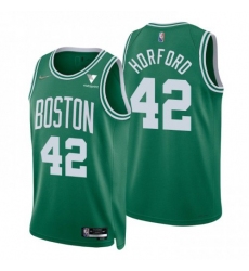 Men's Nike Boston Celtics #42 Al Horford Green 2021-22 NBA 75th Anniversary Diamond Swingman Jersey - Icon Edition