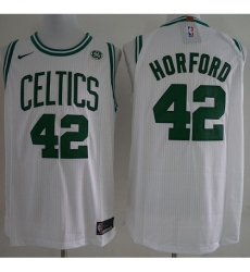 Men's Nike Boston Celtics #42 Al Horford White NBA Swingman Association Edition Jersey