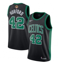 Women's Nike Boston Celtics #42 Al Horford Black 2022 NBA Finals Swingman Statement Edition Jersey