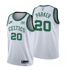 Men's Boston Celtics #20 Jabari Parker Mens Nike Releases Classic Edition NBA 75th Anniversary Jersey White