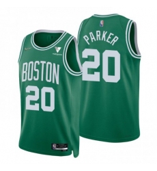 Men's Nike Boston Celtics #20 Jabari Parker Green 2021-22 NBA 75th Anniversary Diamond Swingman Jersey - Icon Edition