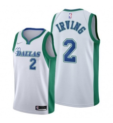 Women's Dallas Mavericks #2 Kyrie Irving 2021-22 City Edition White NBA Jersey