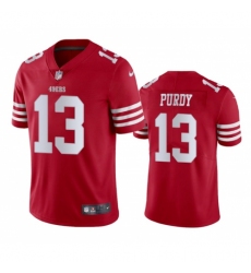 Men's San Francisco 49ers #13 Brock Purdy Scarlet Nike 2022-23 Limited Stitched NFL Vapor Untouchable Jersey
