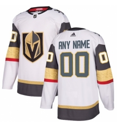 Men's Vegas Golden Knights adidas White Away Authentic Custom Jersey