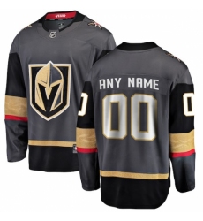 Youth Vegas Golden Knights Fanatics Branded Black Home Breakaway Custom Jersey