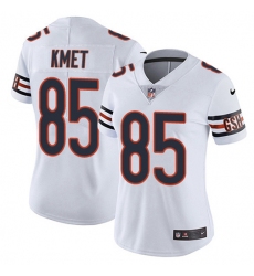 Women's Nike Chicago Bears #85 Cole Kmet White Stitched NFL Vapor Untouchable Limited Jersey