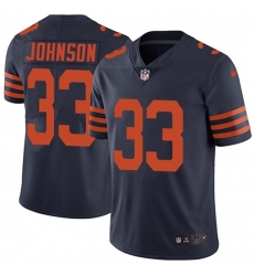 Youth Nike Chicago Bears #33 Jaylon Johnson Navy Blue Alternate Stitched NFL Vapor Untouchable Limited Jersey