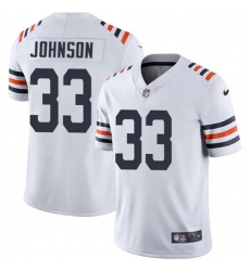 Youth Nike Chicago Bears #33 Jaylon Johnson White 2019 Alternate Classic Stitched NFL Vapor Untouchable Limited Jersey