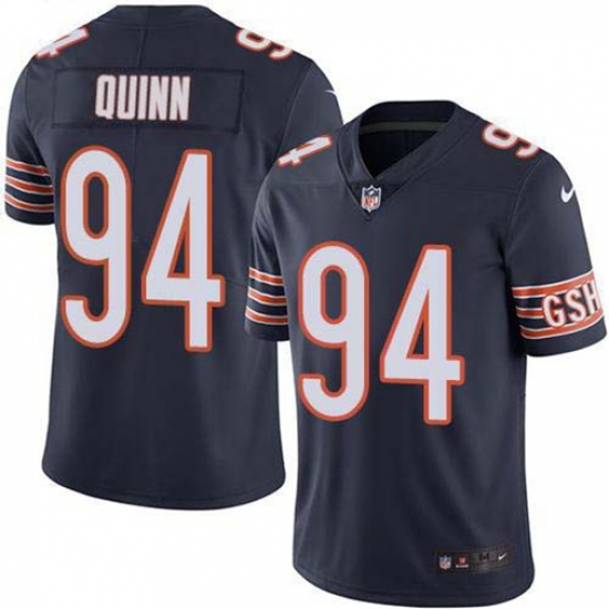 Men's Nike Chicago Bears #94 Robert Quinn Navy Blue Team Color Stitched NFL Vapor Untouchable Limited Jersey Men's Nike Chicago Bears #94 Robert Quinn Navy Blue Team Color Stitched NFL Vapor Untouchable Limited Jersey