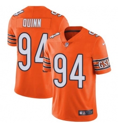Men's Nike Chicago Bears #94 Robert Quinn Orange Stitched NFL Limited Rush Jersey