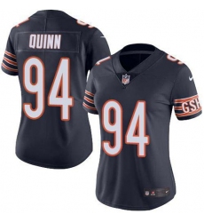 Women's Nike Chicago Bears #94 Robert Quinn Navy Blue Team Color Stitched NFL Vapor Untouchable Limited Jersey