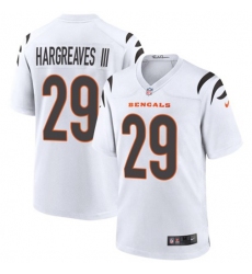 Men's Cincinnati Bengals #29 Vernon Hargreaves III White Nike Alternate Game Jersey
