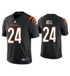 Men's Nike Cincinnati Bengals #24 Vonn Bell Black Nike Vapor Limited Jersey