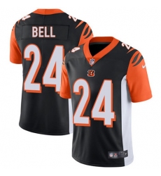 Men's Nike Cincinnati Bengals #24 Vonn Bell Black Team Color Stitched NFL Vapor Untouchable Limited Jersey