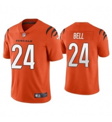 Men's Nike Cincinnati Bengals #24 Vonn Bell Orange Nike Alternate Vapor Limited Jersey